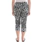 Womens Zac & Rachel Pull On Millennium Capris with Pom Pom Detail - image 2