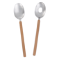 BergHOFF 2pc. Stainless Steel Salad Serving Utensils Duo - image 2