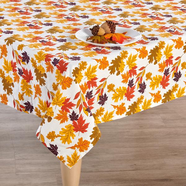 Colorful Leaves Tablecloth - image 