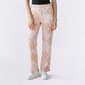 Juniors Pink Rose Linen Smock Super Wide Leg Pants - Egret - image 1