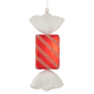 Northlight Wrapped Candy with Striped Glitter Christmas Ornament - image 1