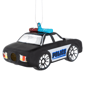 Northlight 5in. Black Police Car Glass Christmas Ornament - image 4