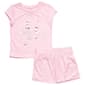 Girls (7-12) Aeropostale 2pc. Butterfly Glitter Tee & Short Set - image 2