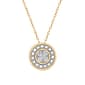Nova Star(tm) 1/10ctw. Lab Grown Diamond Round Pendant - image 1