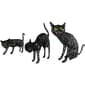 Northlight Seasonal Set of 3 LED Black Cat Outdoor Decor - image 6