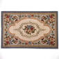 Estate Rose Pattern Rectangle Accent Rug - image 1