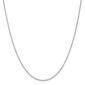 Gold Classics&#40;tm&#41; 1.2mm. 14k White Gold Cable Chain Necklace - image 1