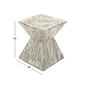 9th & Pike&#174; Multi Mussel Shells And Wood Side Table - image 3