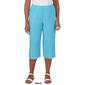 Womens Alfred Dunner Summer Breeze Double Gauze Capri Pants - image 3