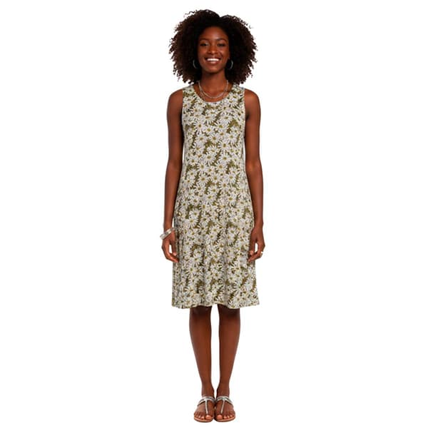 Plus Size Architect(R) Sleeveless Floral Daisies Shift Dress - image 