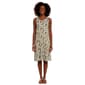 Plus Size Architect(R) Sleeveless Floral Daisies Shift Dress - image 1