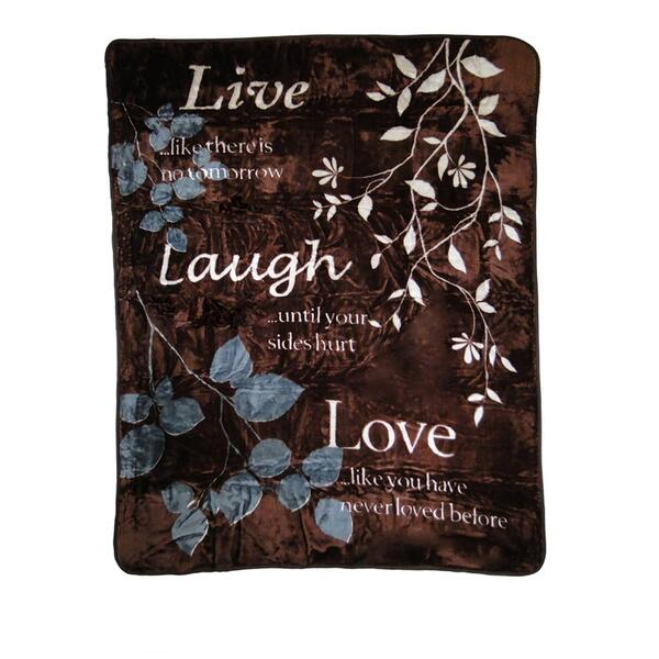 Shavel Home Products Hi Pile Love Oversized Luxury Throw - image 