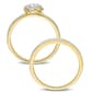 Diamond Classics™ 14kt. Gold 1/2ct. Diamond Swirl Bridal Ring Set - image 3