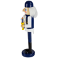Northlight 14in. Blue & White Wooden Hanukkah Nutcracker - image 3