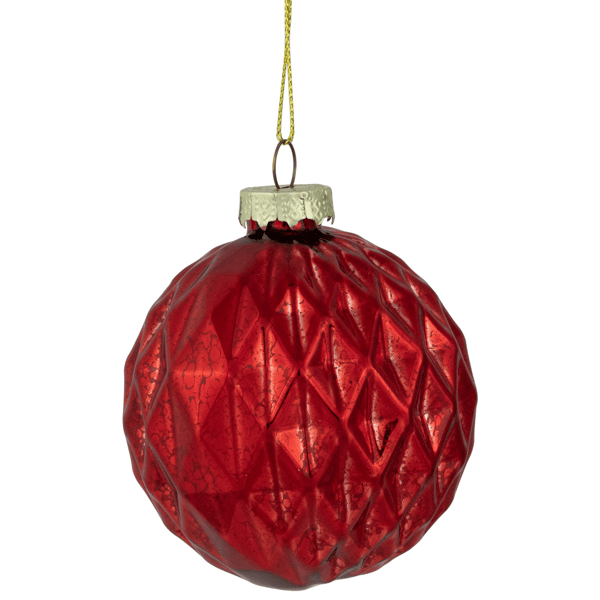 Northlight 9ct. Red Shiny Ball and Onion Christmas Ornaments