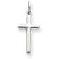 Unisex Gold Classics&#40;tm&#41; 14kt. White Gold Cross Pendant - image 1