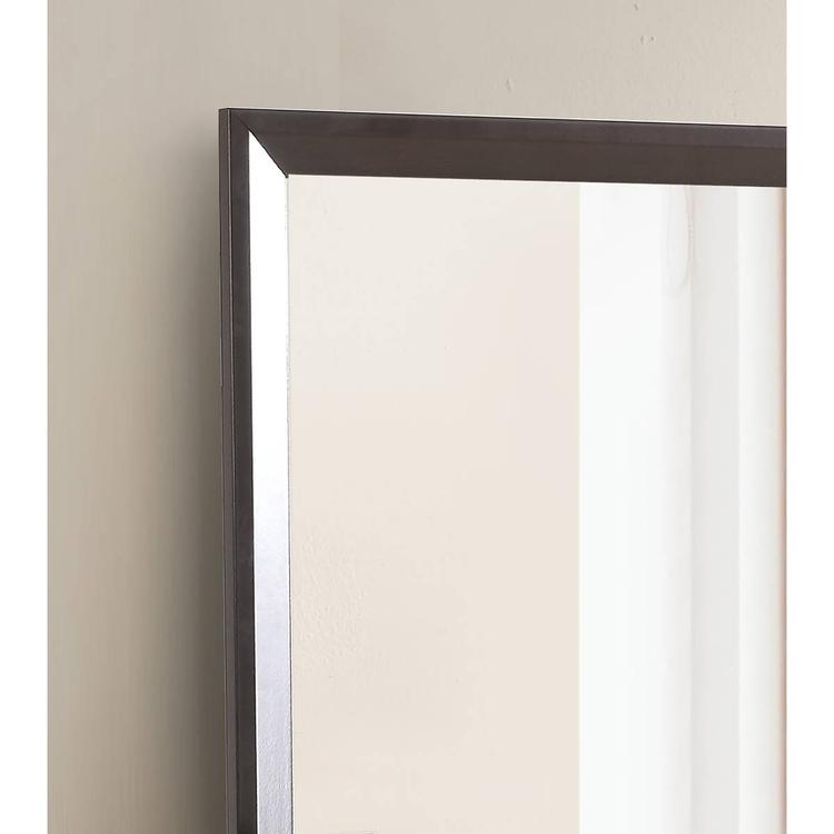 Passion Furniture Classic Square Framed Dresser Mirror - 36x36