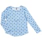 Girls (7-16) Jolie & Joy Long Sleeve Yummy Heart Check Tee - image 1