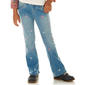 Girls (4-6x) Squeeze Flare Jeans w/ Embroidered Butterflies - image 1