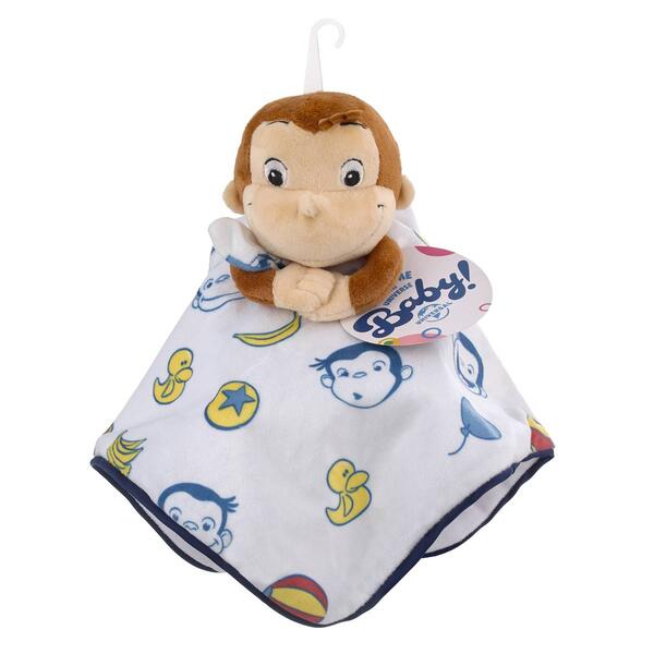 NBC Curious George Security Baby Blanket - image 