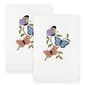 Linum Home Textiles 2pc Spring Butterflies Embroidered Hand Towel - image 1