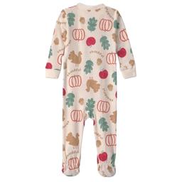 Baby Unisex (12-24M) Carter''s® Thanksgiving 2-Way Zip Pajamas