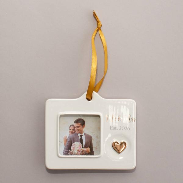Malden Mr. & Mrs. 2026 Ceramic Frame - image 