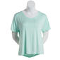 Plus Size Starting Point Performance V-Neck Short Sleeve Tee - image 1