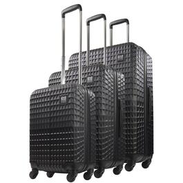 FUL 3pc. Geometric Hardside Spinner Luggage Set