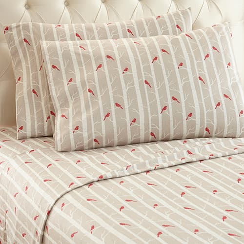 Micro Flannel&#40;R&#41; Cardinals Sheet Set - image 