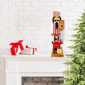 Santa''s Workshop 14in. Fresh Popcorn Nutcracker - image 4