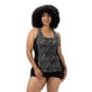 Plus Size Dolfin&#40;R&#41; Aquashape Breeze Twist Back Tankini Swim Top - image 1