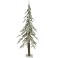 Northlight 4ft. Pre-Lit LED Alpine Flocked Christmas Tree - image 2