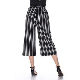 Womens White Mark Wide Leg Gaucho Pants