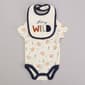 Baby Boy (NB-9M) Baby Views(R) Lion Wild Bodysuit & Bib - image 1