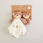 Lila & Jack Bear & Floral Lovey with Rattle Set - image 1