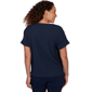 Womens Emaline Summer In The City Short Sleeve Crinkle Blouse - image 2