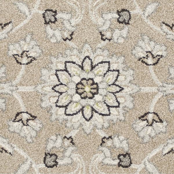 KAS Lucia Beige Grey Verona Rectangular Area Rug