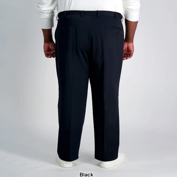 Mens Big &amp; Tall Haggar® Flat Front Iron Free Pants