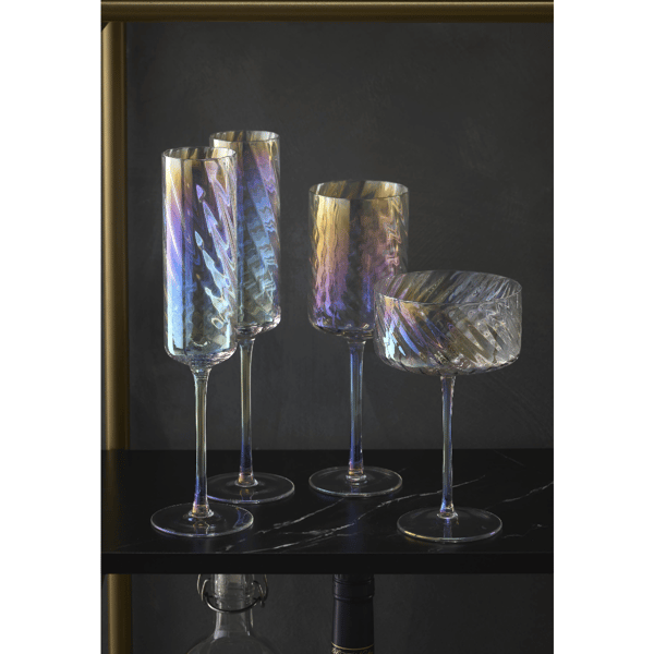 Lenox® Tuscany Classics Iridescent Flute Glasses - Set of 4