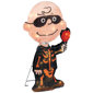 Northlight LED Charlie Brown Bones Halloween Yard Decoration - image 6