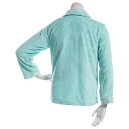 Womens Loungees Long Sleeve Mint Peter Pan Drop Bed Jacket