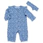 Baby Girl &#40;3-12M&#41; Little Me Dreamy Florals Jumpsuit w/ Headband - image 1