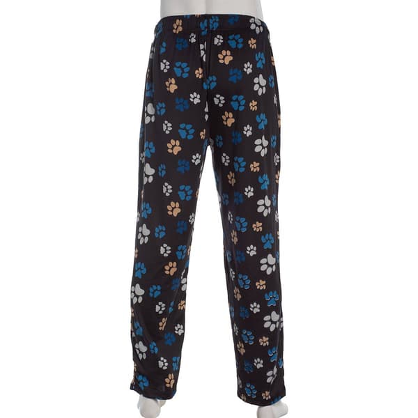 Mens Big & Tall Preswick & Moore Pawprints Pajama Pants