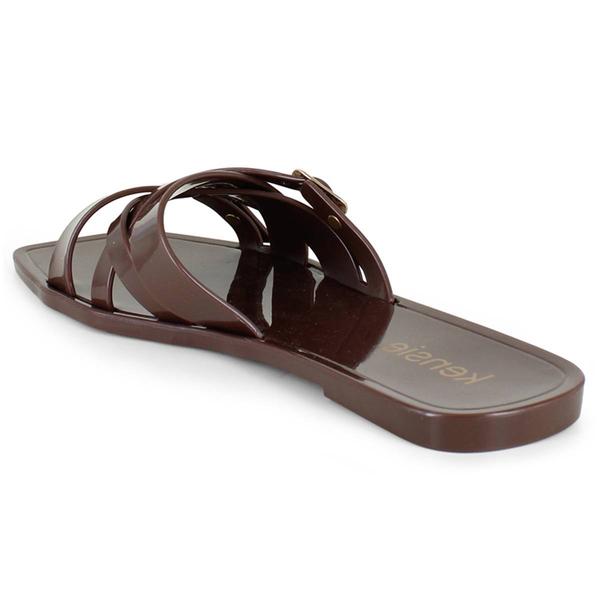 Womens Kensie Jellie Slide Sandals
