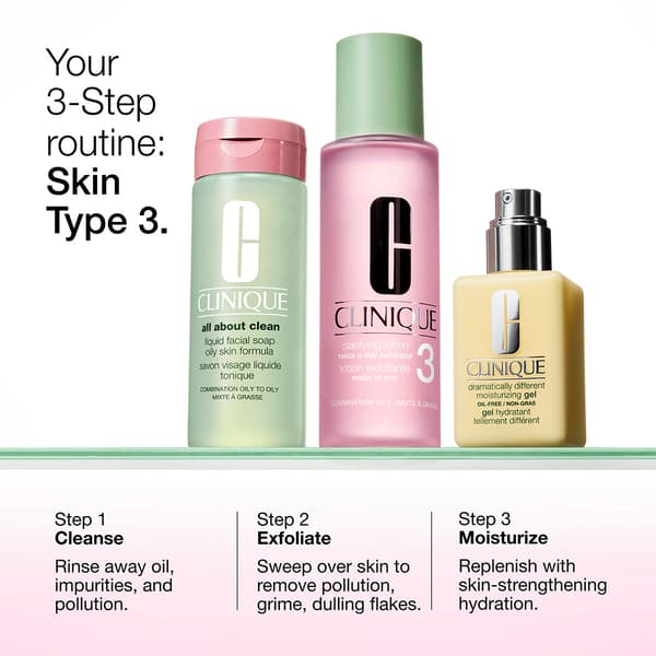 Clinique Healthy Skin Routine: Mini 3-Step Oily Skin Skincare Set