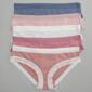 Womens Laura Ashley&#174; 5pk. Bikini Panties w/Lace Trim LS4656-5PKJ - image 2