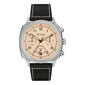 Mens Bulova Black Leather Watch - 96B231 - image 1