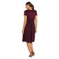 Petite R&M Richards Short Sleeve Rhinestone Trim Wrap Dress - image 2