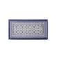 J&V Textiles Cloud Comfort Anti-Fatigue Blue Geo Kitchen Mat - image 1